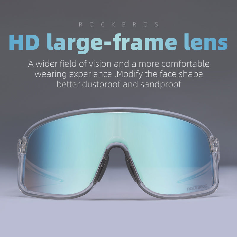 Lunettes cyclisme photochromiques - Protection UV400 - Rockbros