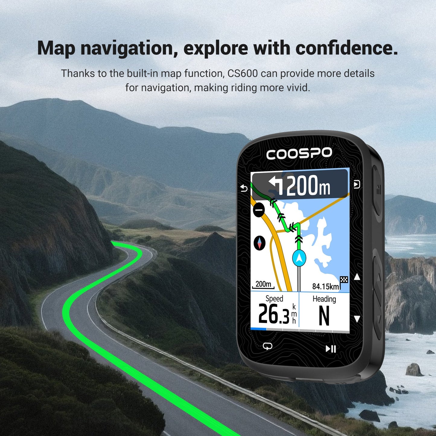 GPS Coospo CS600