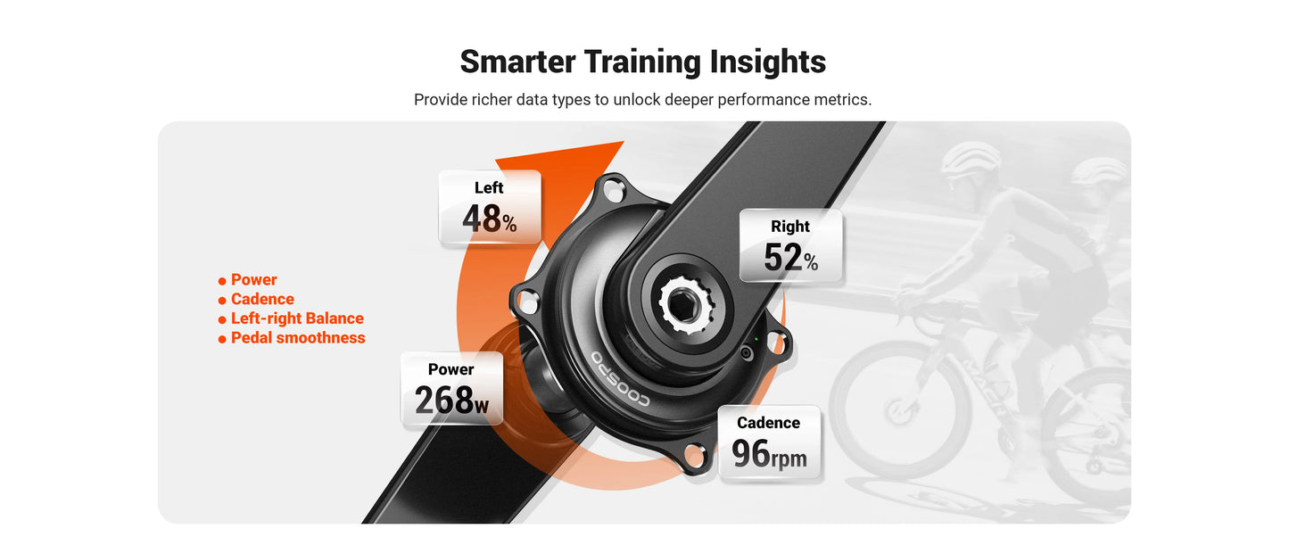 Capteur de Puissance Coospo S10 Spider